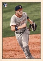 2019 Bowman Heritage Base Set Carter Kieboom #53VR-4 card