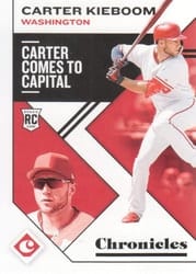2019 Panini Chronicles Base Set Carter Kieboom #48 card