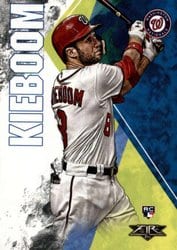 2019 Topps Fire Base Set Carter Kieboom #16 card