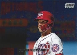 2020 Stadium Club Chrome Base Set Carter Kieboom #122 card