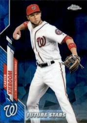 2020 Topps Chrome Sapphire Edition Base Set Carter Kieboom #440 card