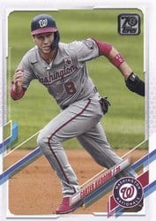 2021 Topps Base Set Carter Kieboom #118 card