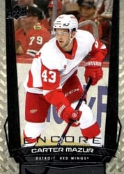 2025-26 Upper Deck Encore Carter Mazur #E-133 card