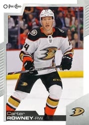 2020-21 O-Pee-Chee Base Set Carter Rowney #247 card