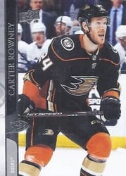 2020-21 Upper Deck Base Set Carter Rowney #254 card