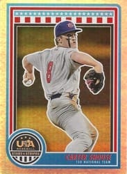 2025 Panini Stars & Stripes Base Set Carter Shouse #23 card