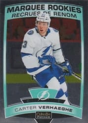 2019-20 O-Pee-Chee Platinum Base Set Carter Verhaeghe #155 card