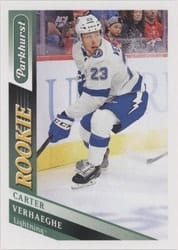 2019-20 Parkhurst Base Set Carter Verhaeghe #283 card