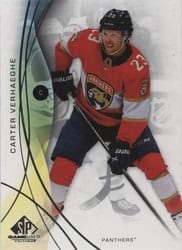 2024-25 SP Game Used Base Set Carter Verhaeghe #10 card