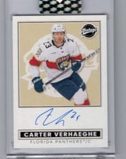 2024-25 Upper Deck Clear Cut Vintage Autos Carter Verhaeghe #VA-CV card