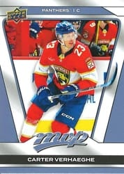 2025-26 Upper Deck MVP Base Set Carter Verhaeghe #13 card