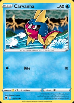 Champion's Path Carvanha #11 card