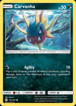 Cosmic Eclipse Carvanha #132 card