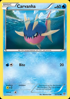 Plasma Storm Carvanha #32 card