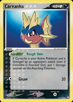 Power Keepers Carvanha #47 card