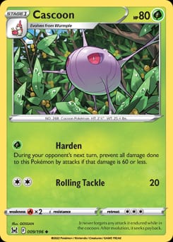 Lost Origin Cascoon #9 card