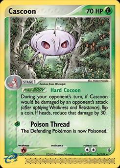 2003 Ruby & Sapphire Cascoon #26 card