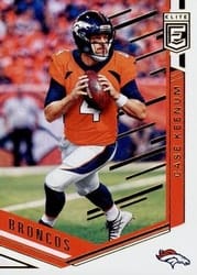 2018 Donruss Elite Base Set Case Keenum #37 card