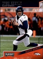 2018 Panini Playoff Base Set Case Keenum #57 card