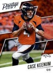 2018 Panini Prestige Base Set Case Keenum #112 card