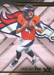 2018 Panini XR Base Set Case Keenum #38 card