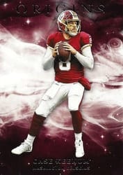 2019 Panini Origins Base Set Case Keenum #90 card