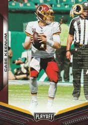 2019 Panini Playoff Base Set Case Keenum #110 card