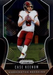 2019 Panini Prizm Base Set Case Keenum #62 card