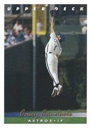 1993 Upper Deck Base Set Casey Candaele #294 card