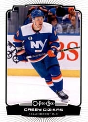 2022-23 O-Pee-Chee Base Set Casey Cizikas #375 card