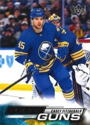 2022-23 Upper Deck Base Set Casey Fitzgerald #498 card