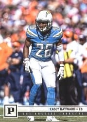2018 Panini Base Set Casey Hayward #166 card