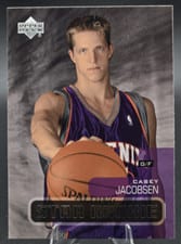 2002-03 Upper Deck Base Set Casey Jacobsen #184 card
