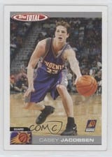 2004-05 Topps Total Base Set Casey Jacobsen #230 card