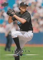 2008 Upper Deck Base Set Casey Janssen #34 card