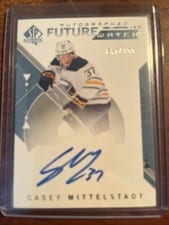 2018 SP Authentic Casey Mittelstadt #148 card