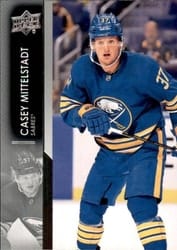 2021-22 Upper Deck Base Set Casey Mittelstadt #272 card