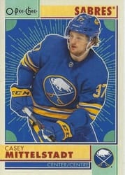 2022-23 O-Pee-Chee Retro Casey Mittelstadt #274 card