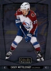 2024-25 O-Pee-Chee Platinum Base Set Casey Mittelstadt #136 card
