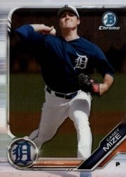 2019 Bowman Chrome Prospects Casey Mize #BCP-240 card