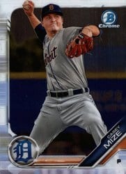 2019 Bowman Chrome Prospects Casey Mize #BCP-49 card