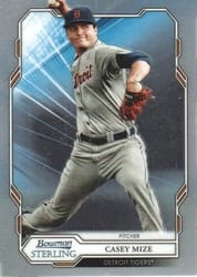 2019 Bowman Sterling Base Set Casey Mize #BPR-34 card