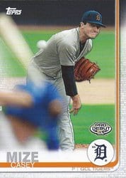 2019 Topps Pro Debut Base Set Casey Mize #200b card