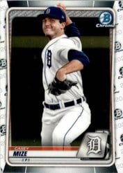 2020 Bowman Chrome Prospects Casey Mize #BCP-250 card