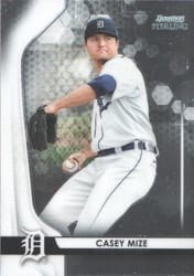 2020 Bowman Sterling Base Set Casey Mize #BPR-41 card