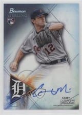 2021 Bowman Sterling Rookie Autographs Casey Mize #BSRA-CM card