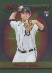 2021 Finest Flashbacks Base Set Casey Mize #3 card