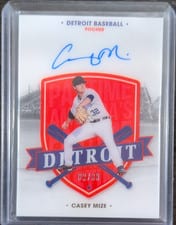 2021 Panini Chronicles America's Pastime Autographs Casey Mize #AP-CM card