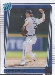 2021 Panini Chronicles Clearly Donruss Casey Mize #23 card