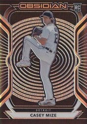 2021 Panini Chronicles Obsidian Casey Mize #59 card